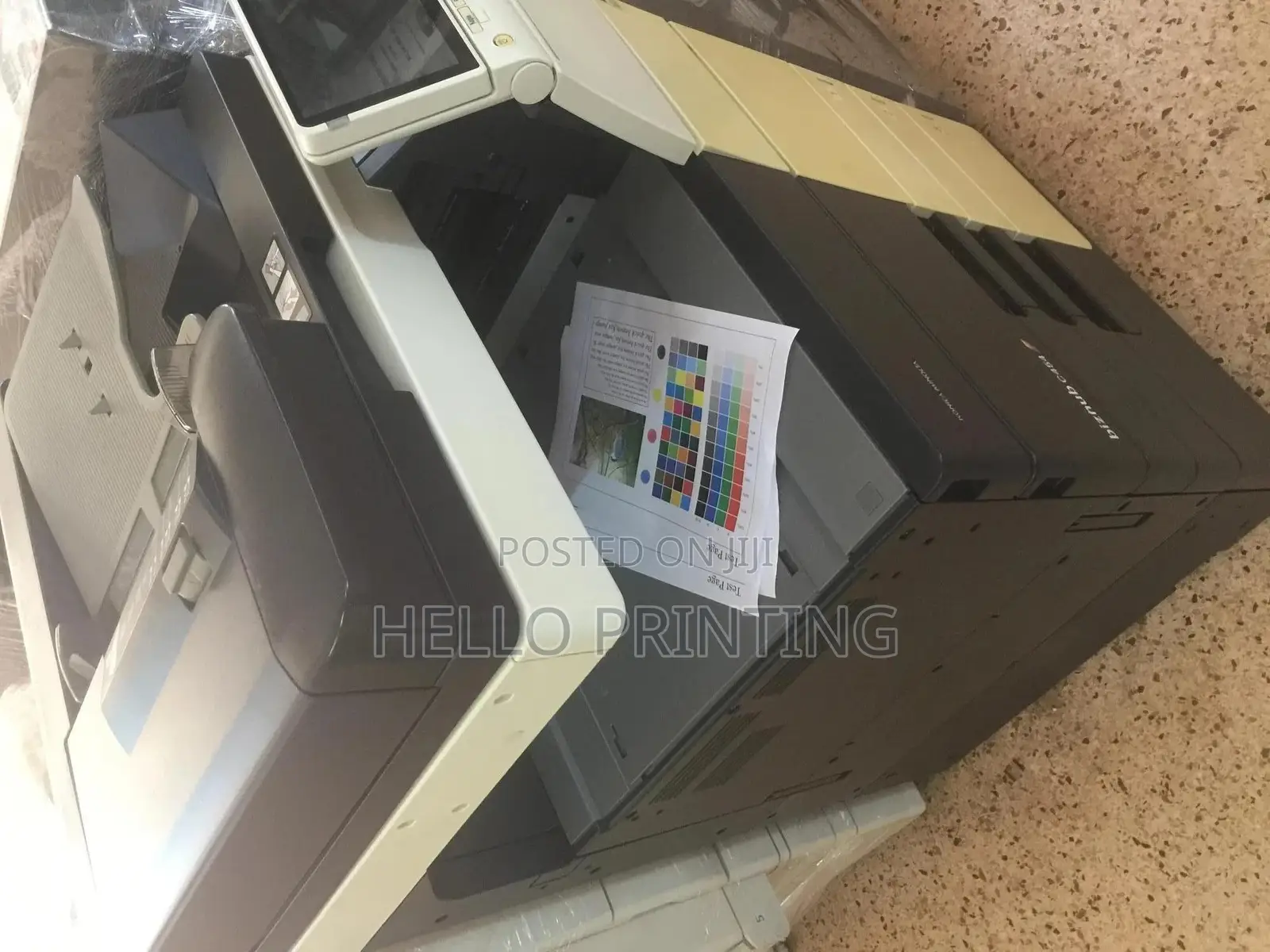 Used Bizhub C454e Printer