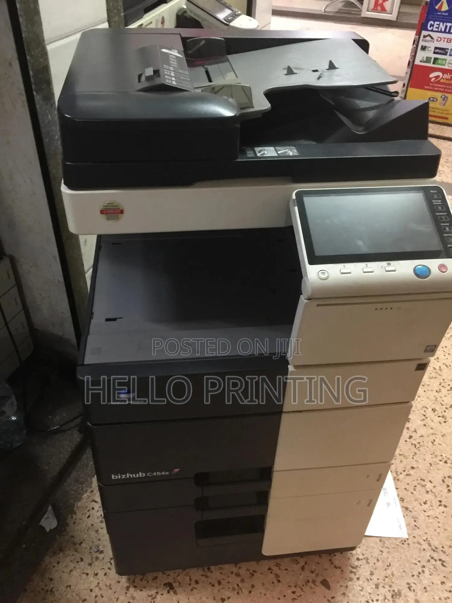 Used Bizhub C454e Printer