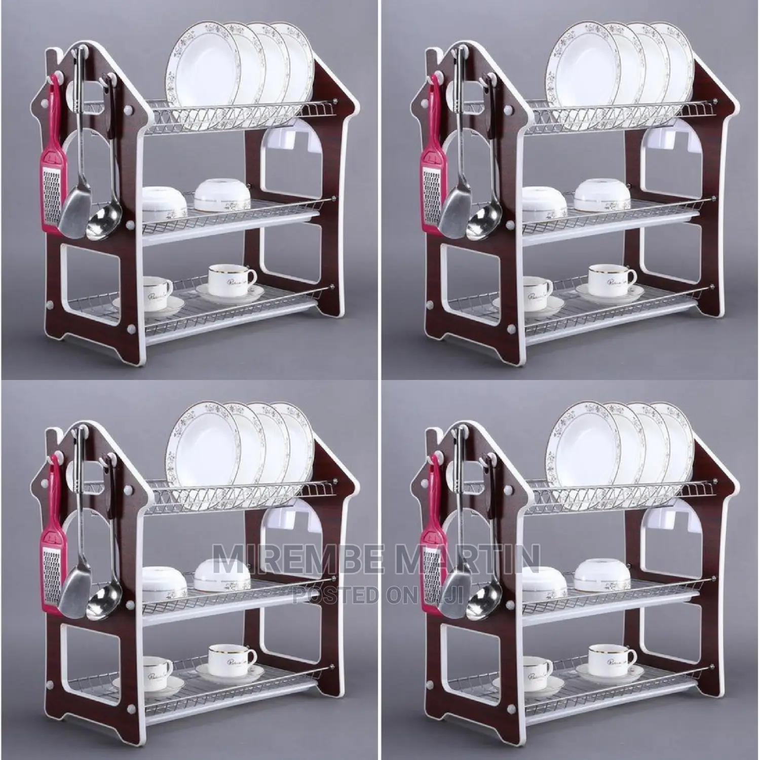 Kitchen Wooden Dish Rack