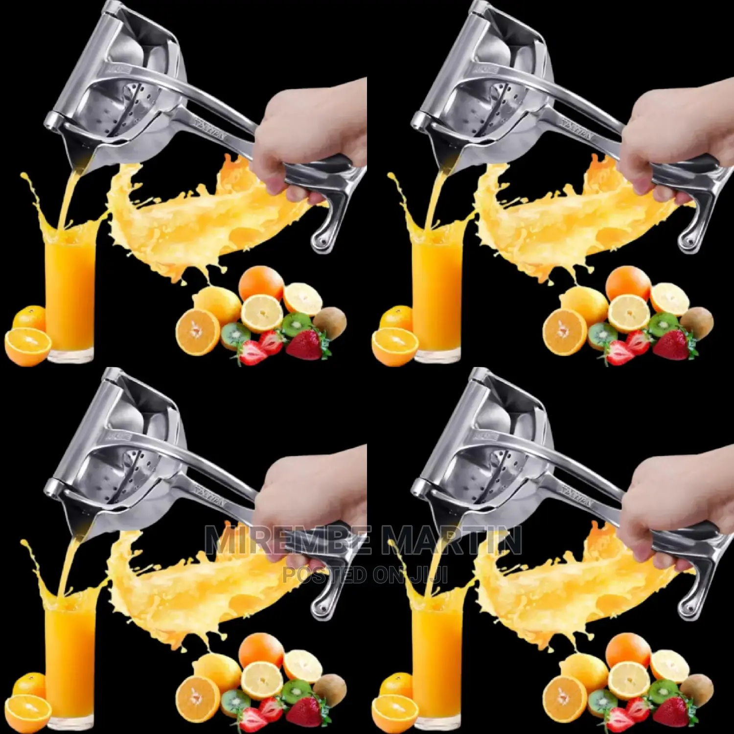Portable Manual Fruit Press