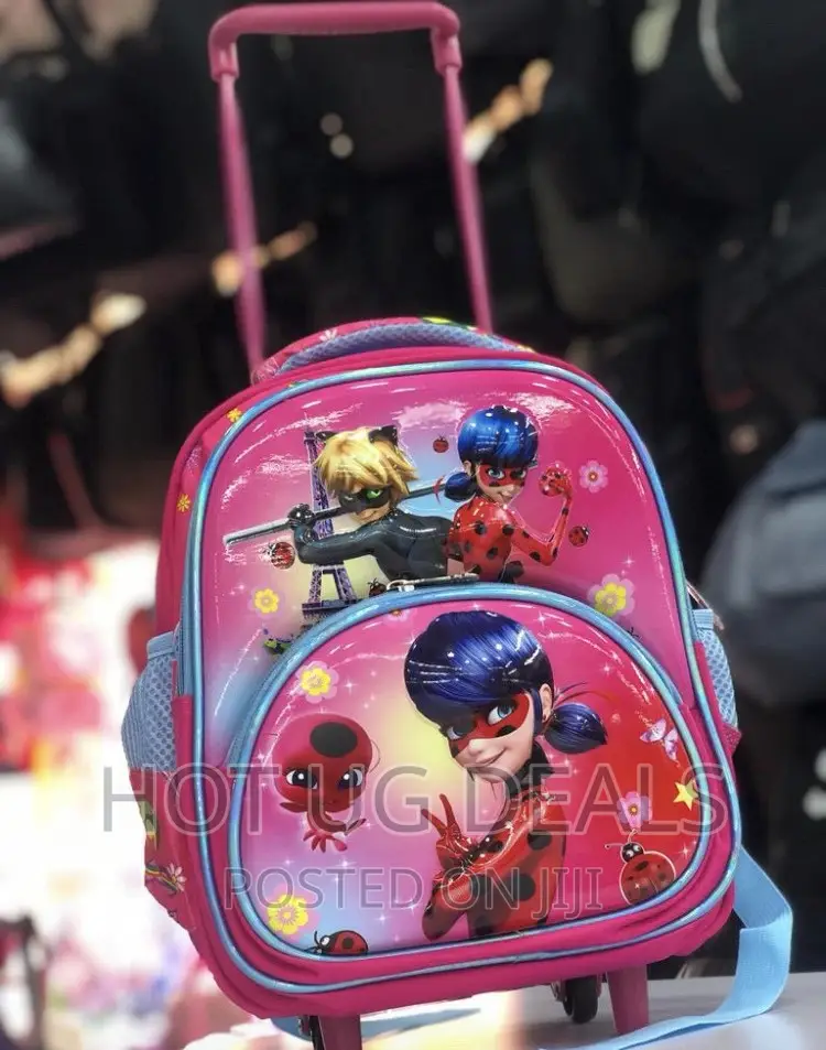 Kids School Travel Bag - Pink
