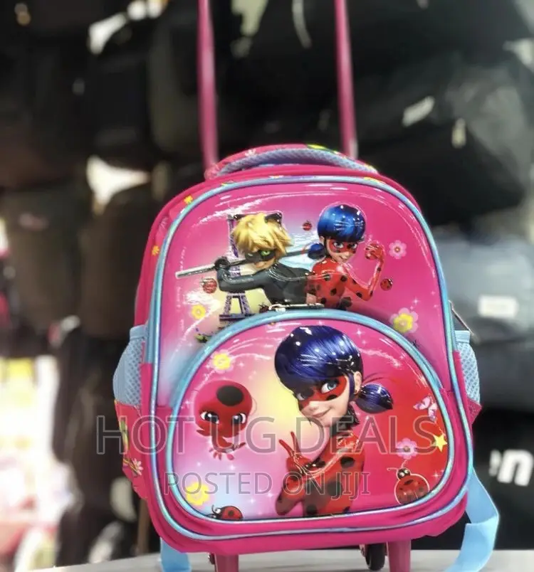 Kids School Travel Bag - Pink