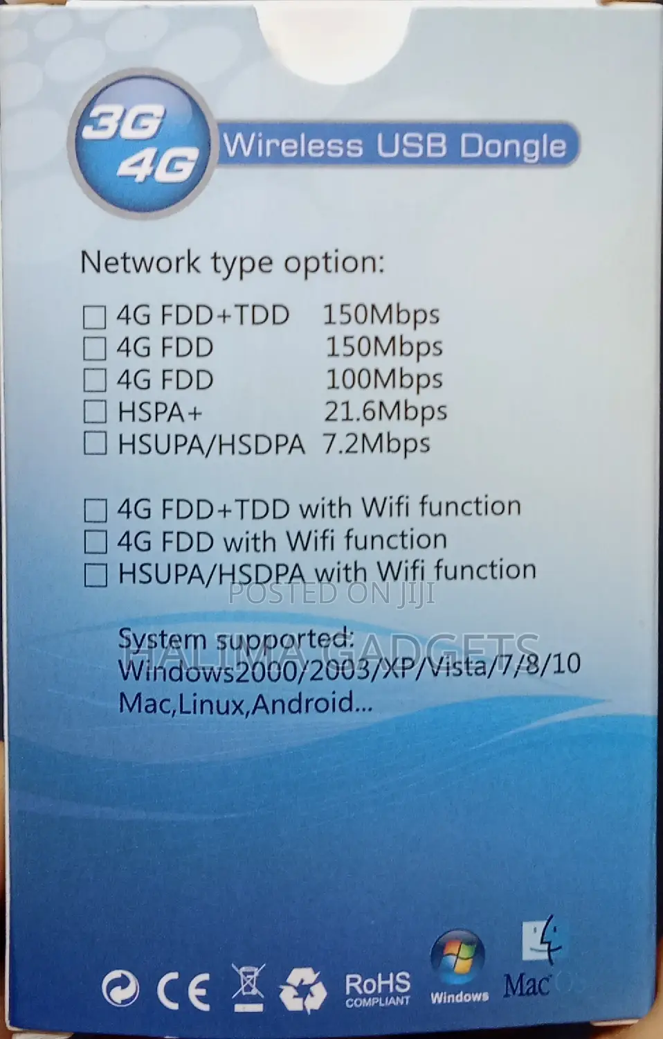 3 /4 G Wireless Usb Dongle