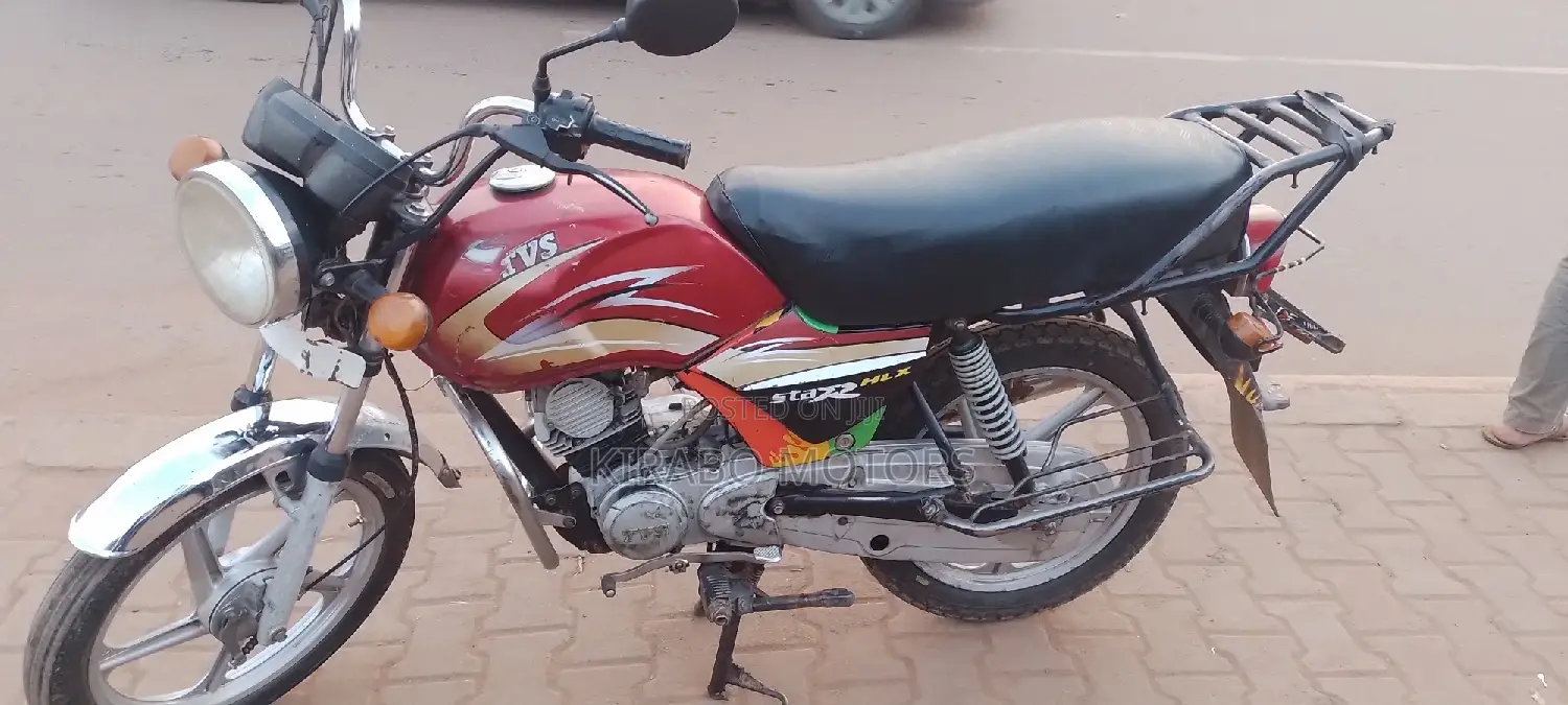 TVS XL 100 2017 Red