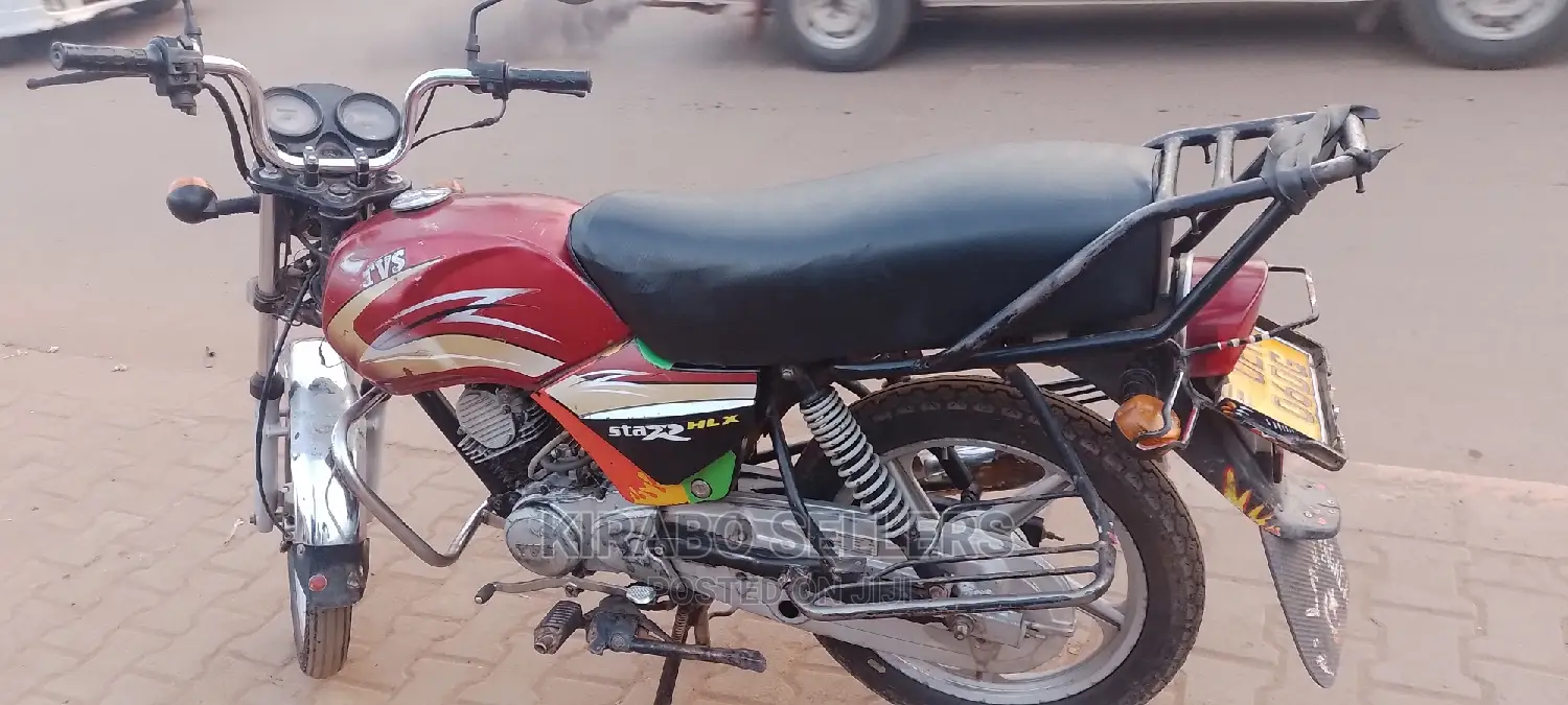 TVS XL 100 2017 Red