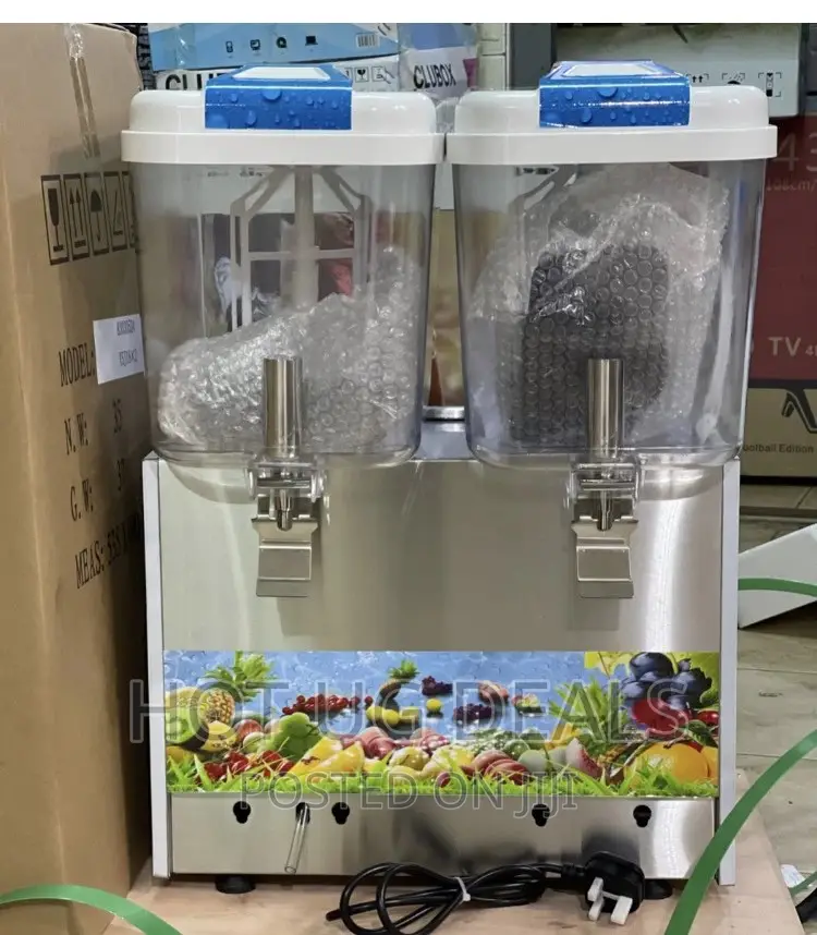 Double Juice Beverage Cooling Dispenser 9x2litres