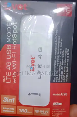 Bvot 3in 1 LTE 4g Usb Modem With Wi Fi Hot Spot