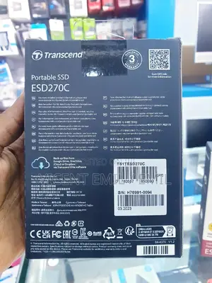 Portable External Harddrive Ssd 1tb Transcend 15