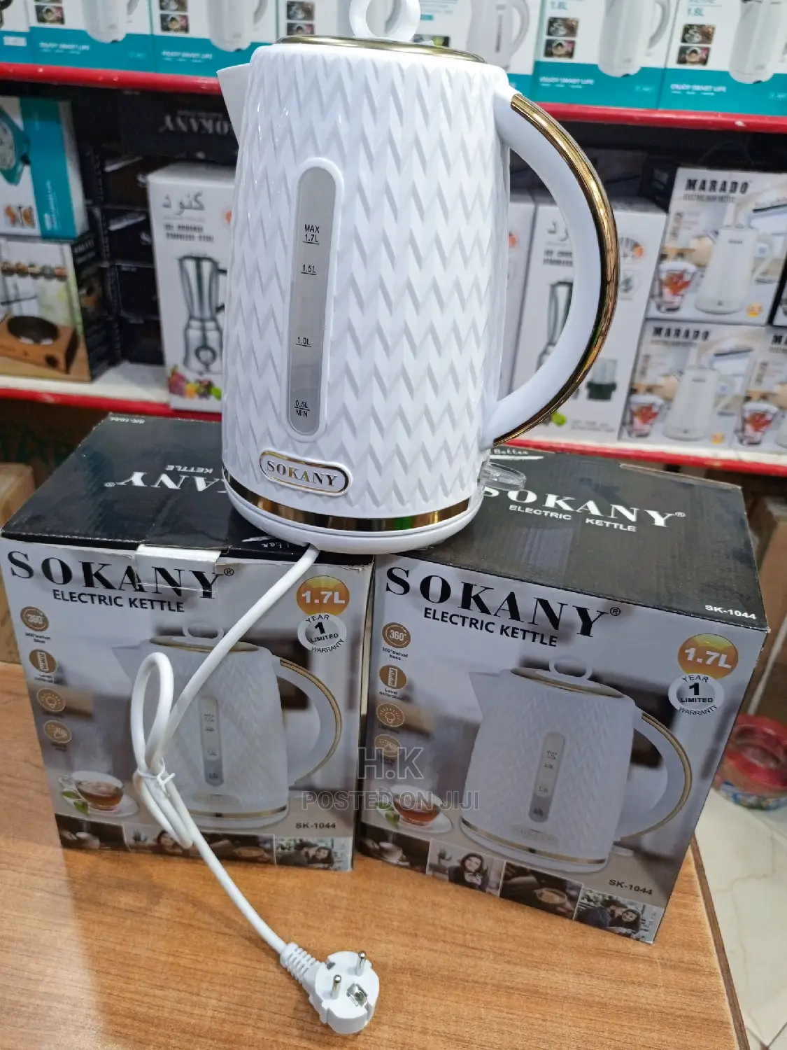 1.7L Sokany Electric Kettle