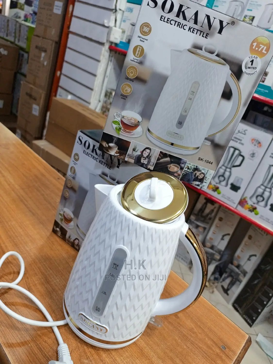1.7L Sokany Electric Kettle