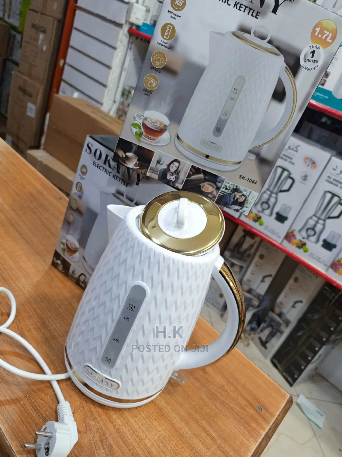 1.7L Sokany Electric Kettle