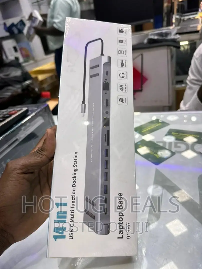 14 in 1 Usb-C Multi Function Docking Station (Ot-9199a)