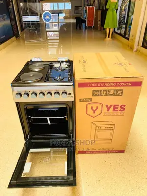 Yes 2gas 2electric Cooker 60by50cm
