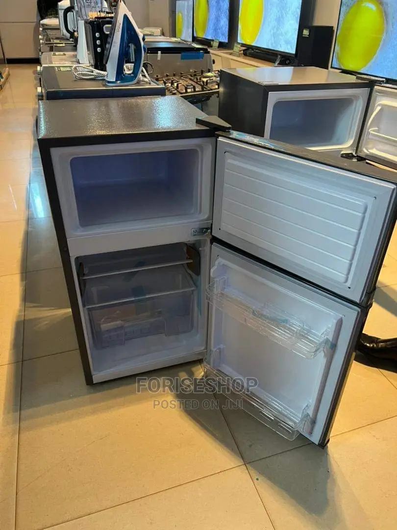 HISENSE 100litres Double Door Fridge With 5years Warranty