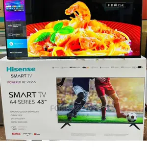 Hisense 43inch A4 Smart Tv 3yrs Warranty