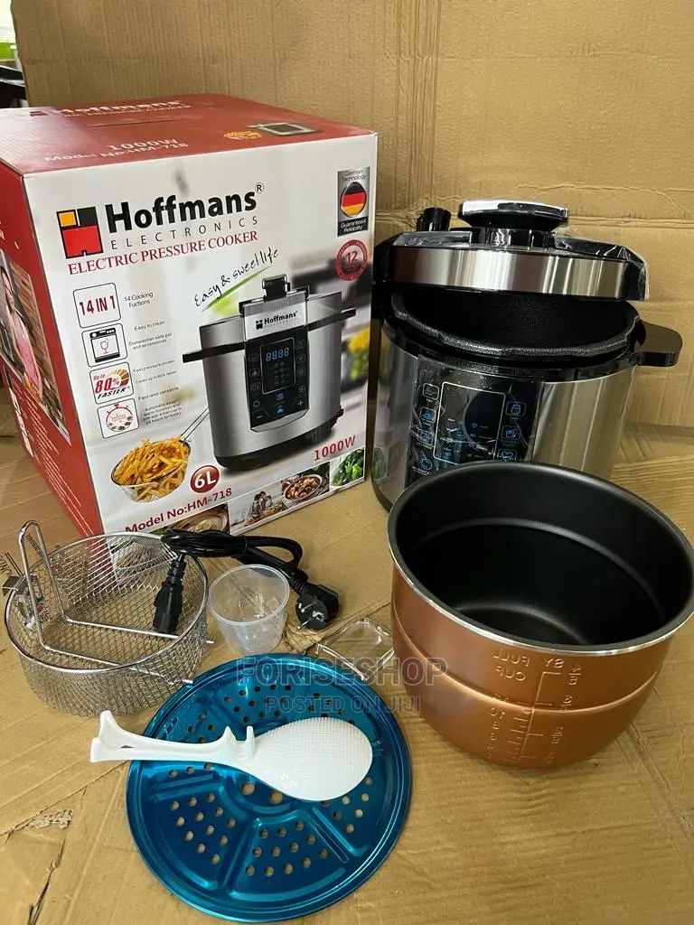 Hoffmans 14 in 1 Electric Pressure Cooker 6L, HM-718
