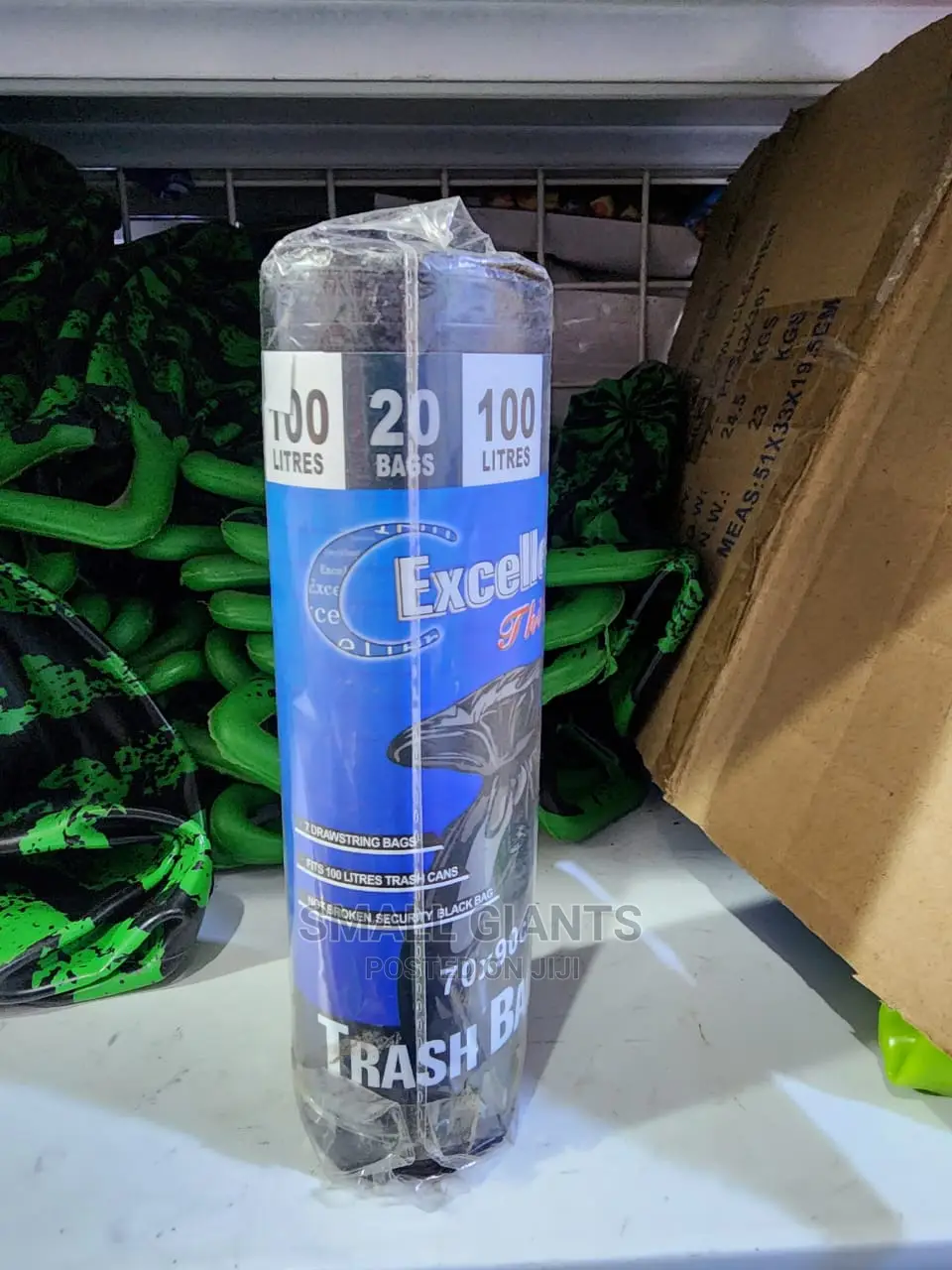 100ltrs Trash Bags (70x90cm), 20bags