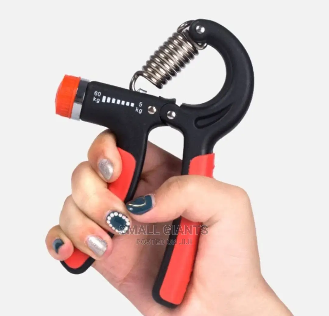 1pc Adjustable 5-60kg Heavy Duty Fitness Hand Exerciser Grip