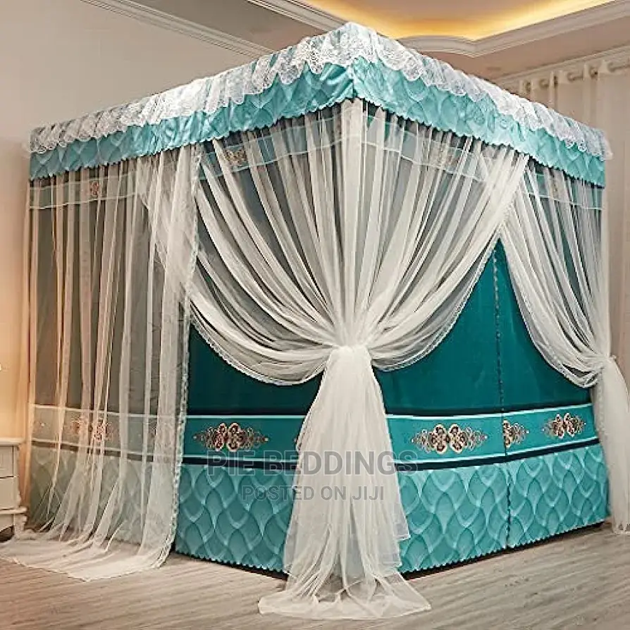 Square Mosquito Net With Curtains