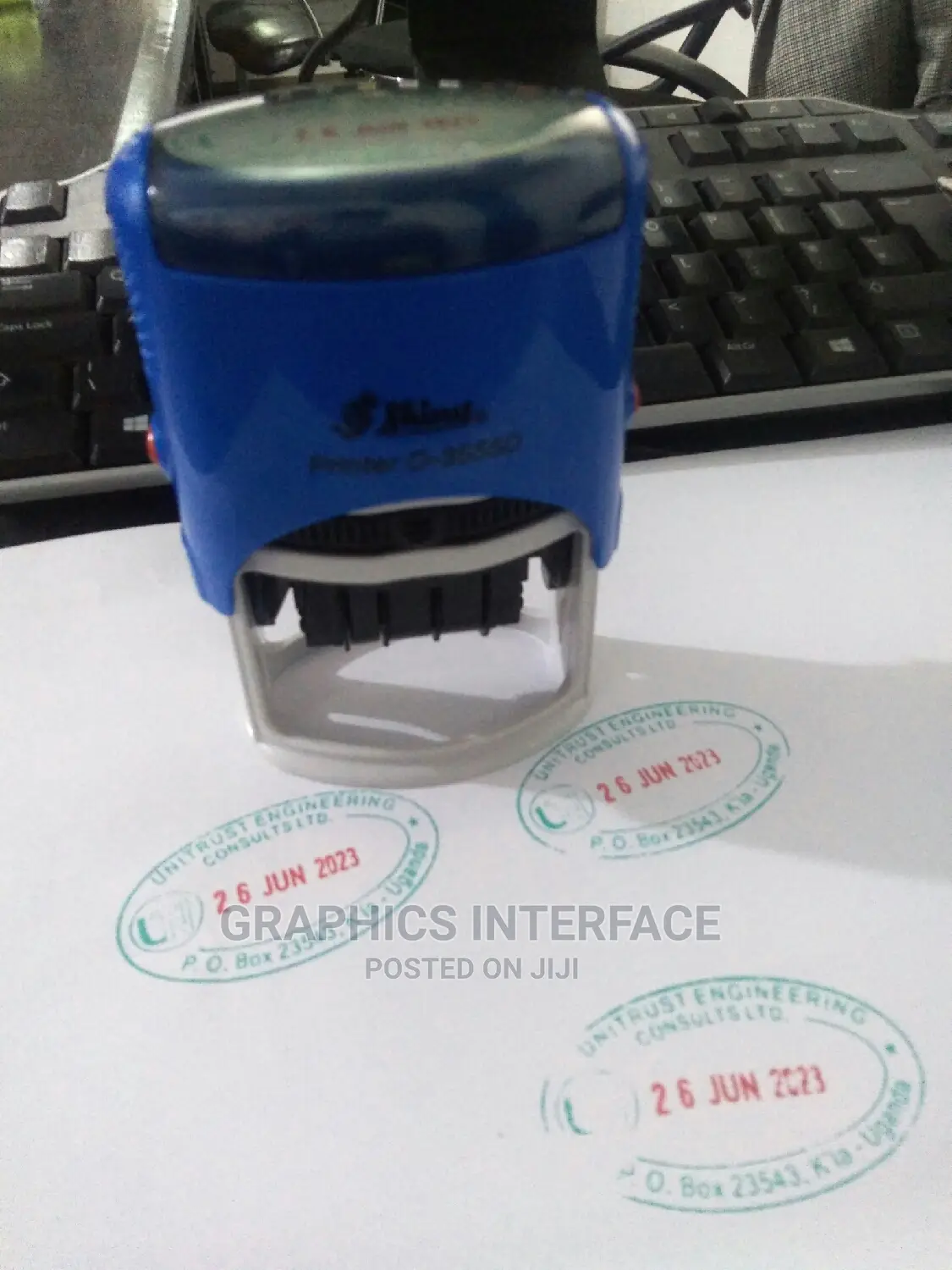Customized Self Inking Stamps And Seal Machines