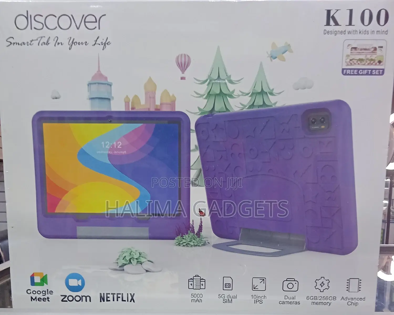 New Discover K12 256 GB Blue