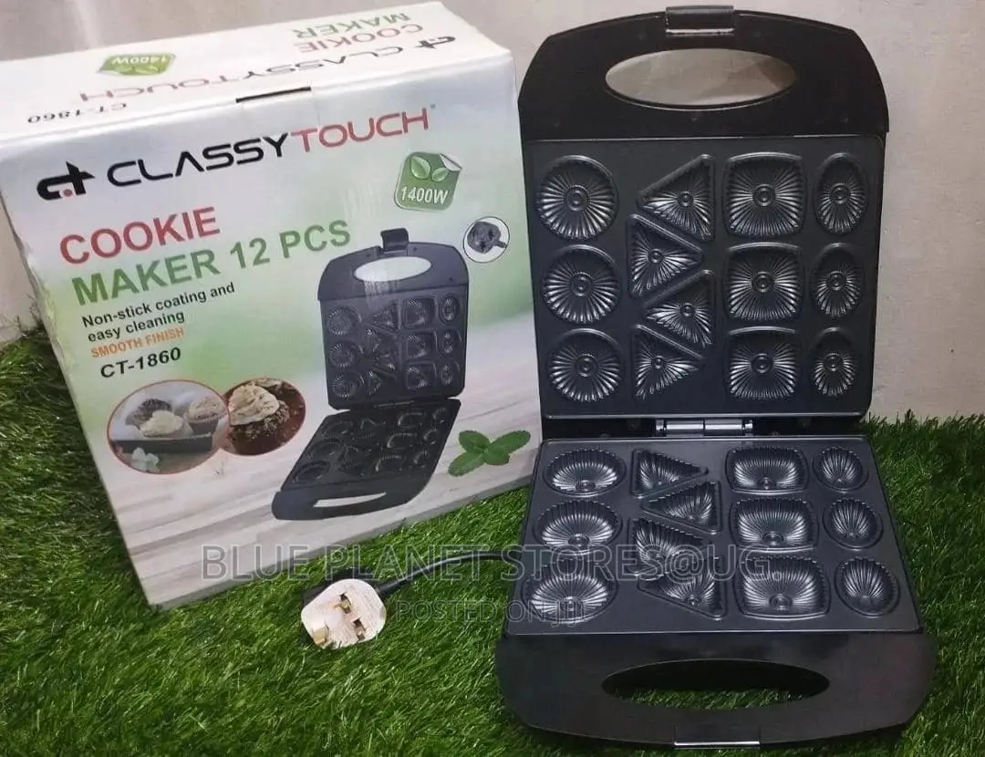 CLASSYTOUCH 12pcs Biscuit/Cookie Makers \\ 1400w \\ CT-1860