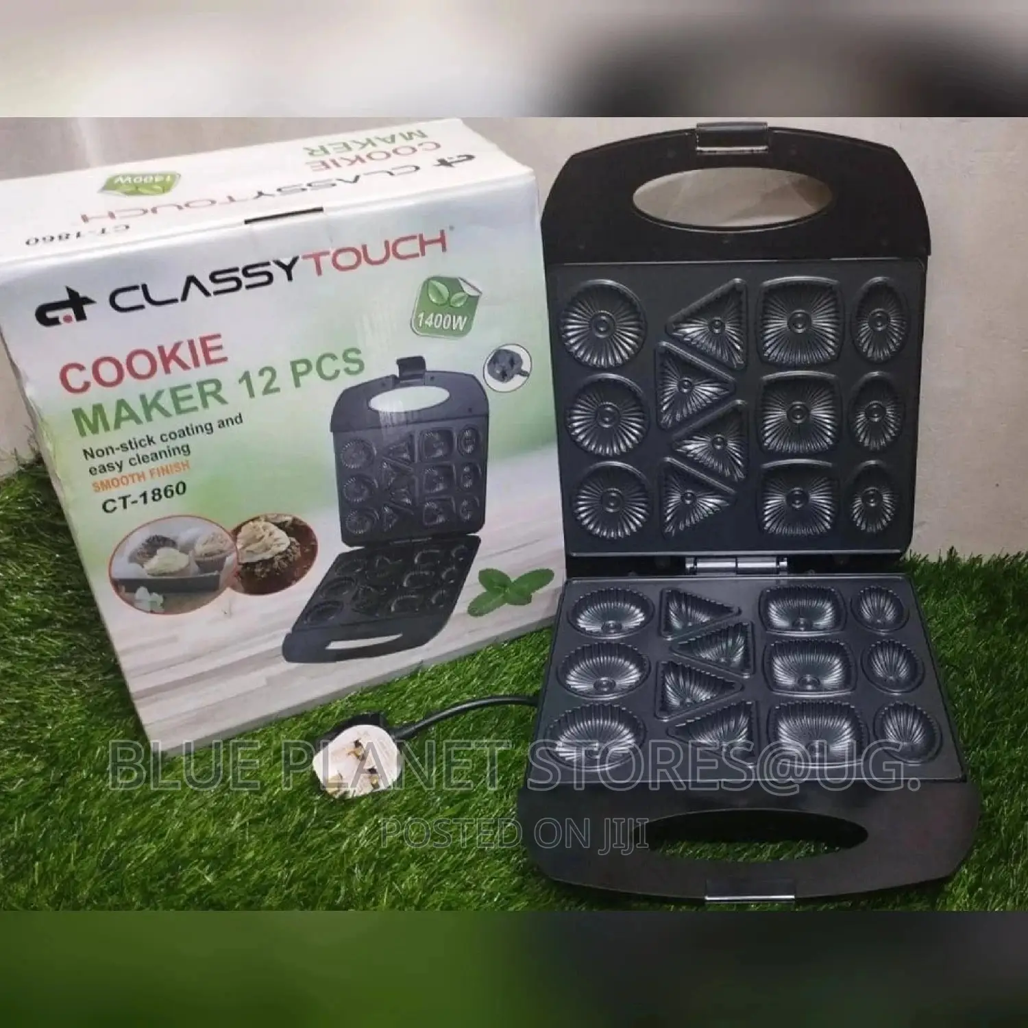 CLASSYTOUCH 12pcs Biscuit/Cookie Makers \\ 1400w \\ CT-1860