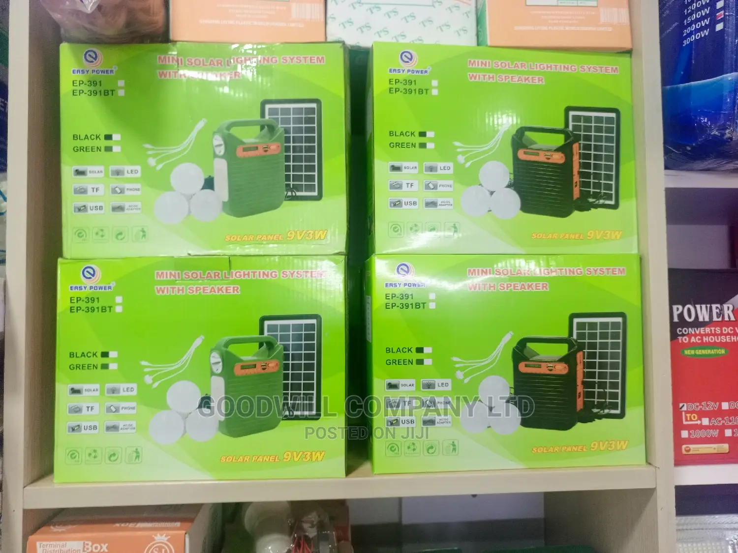 Portable Min Solar Kit With Inbuilt Radio
