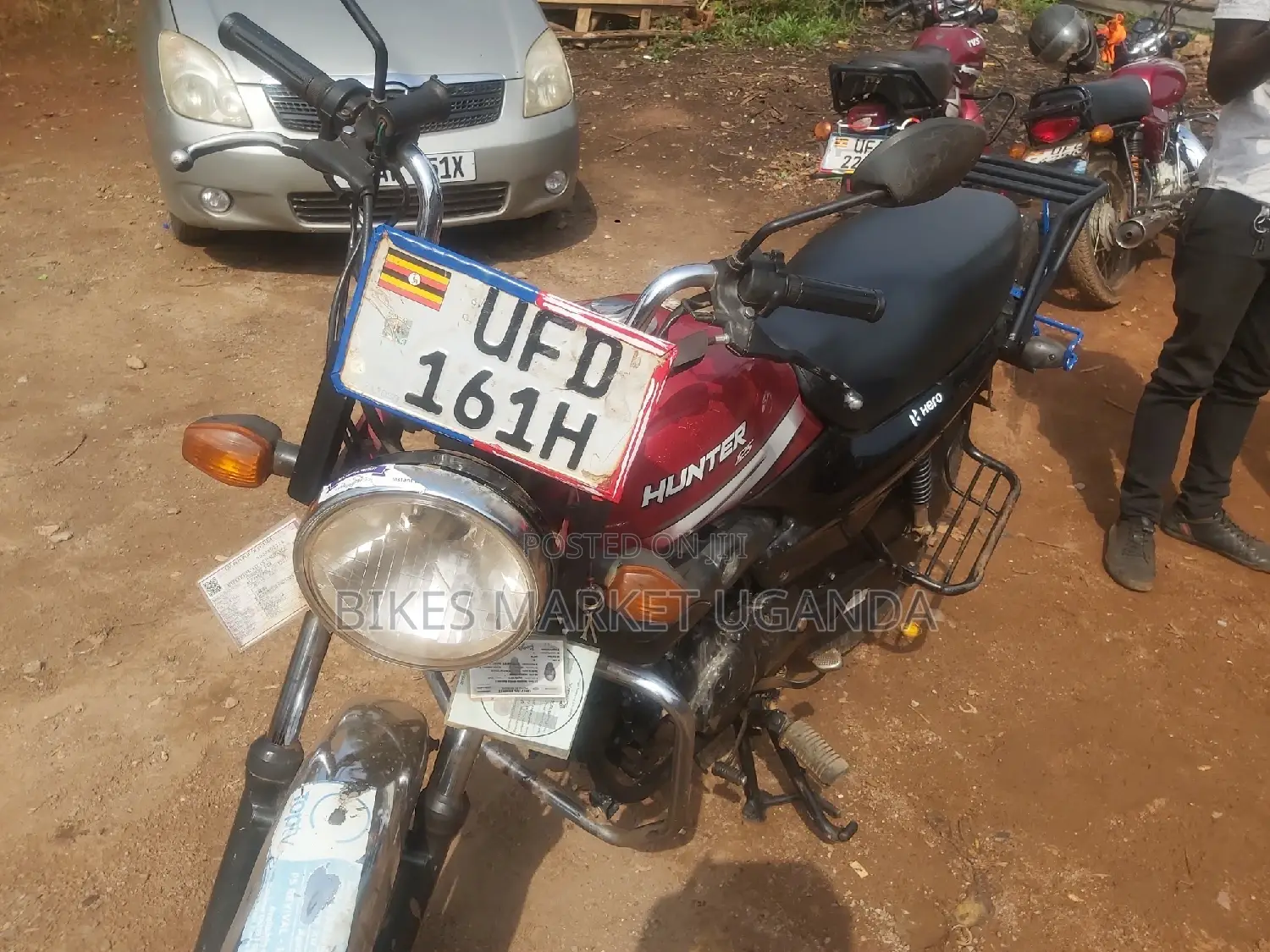 Hero Hunter 125 2021 Red