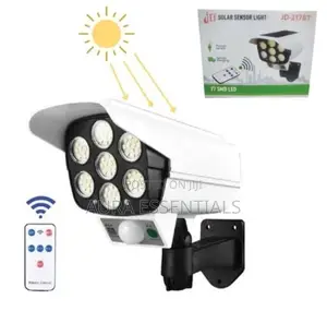 Solar Monitoring Street Lamp