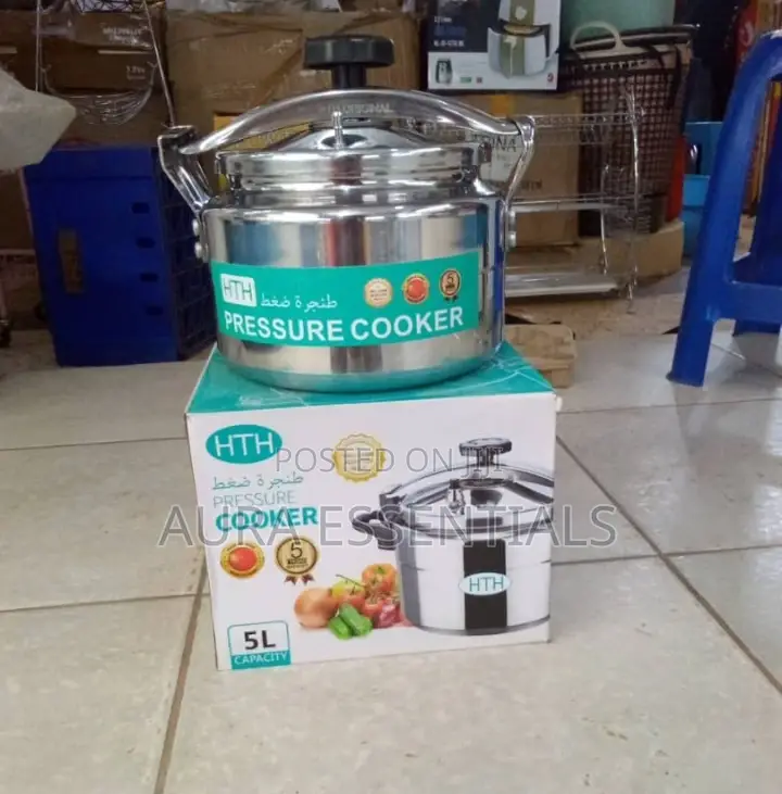 New Original HTH 5 LTRS Pressure Cooker