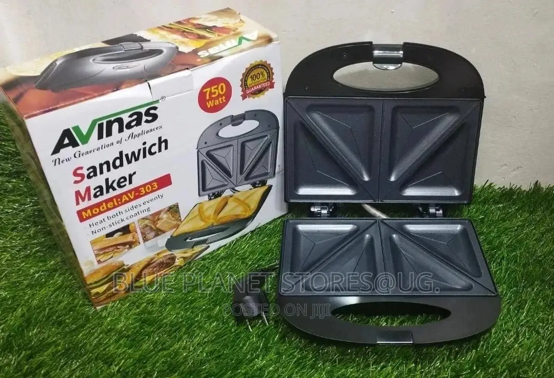 AVINAS "2 Slices" Electric Sandwich Makers \\ 750w \\ AV-303