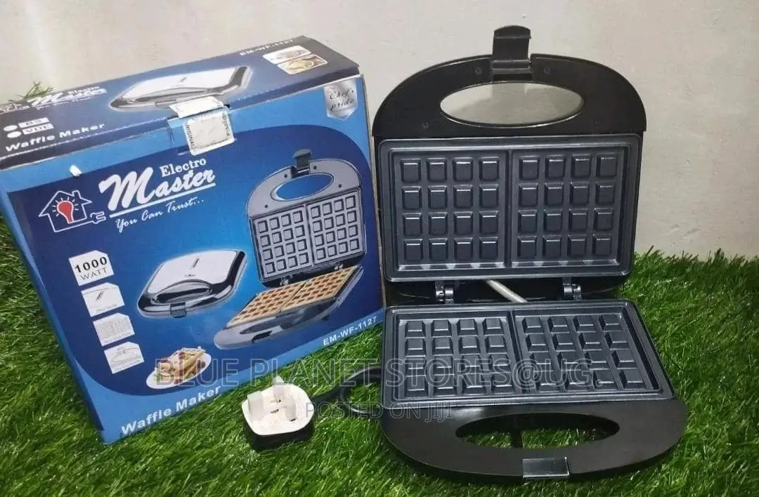 ELECTRO MASTER "2pcs" Waffle Makers 1000w EM-WF-1127