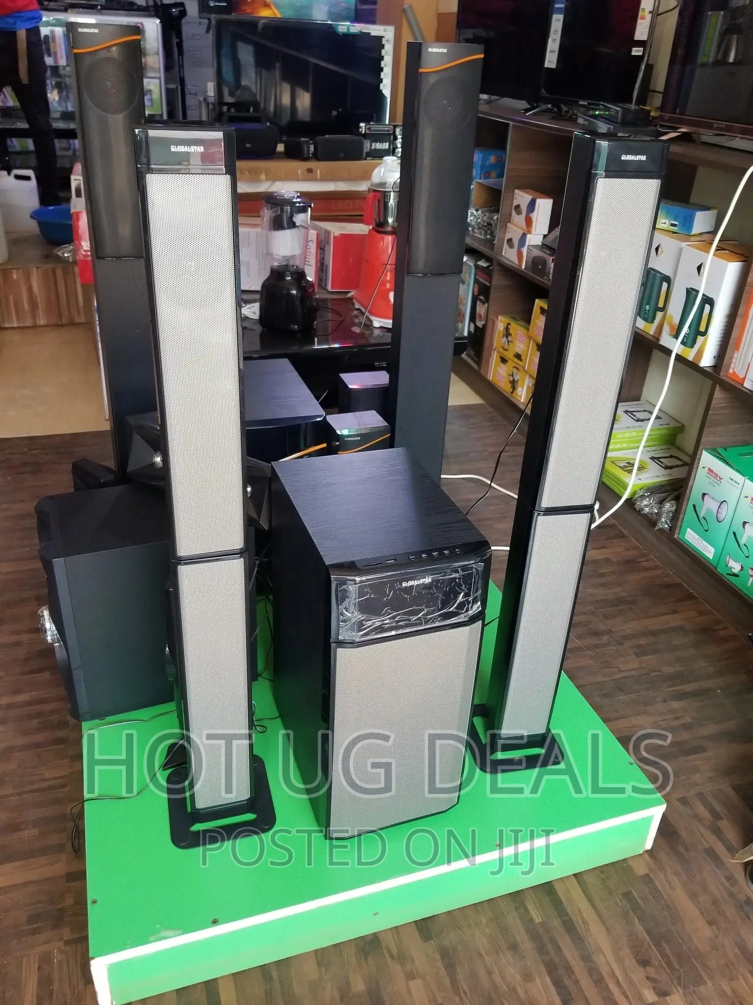 Globalstar Bluetooth GS-2022 4.1 Multispeaker System – Grey