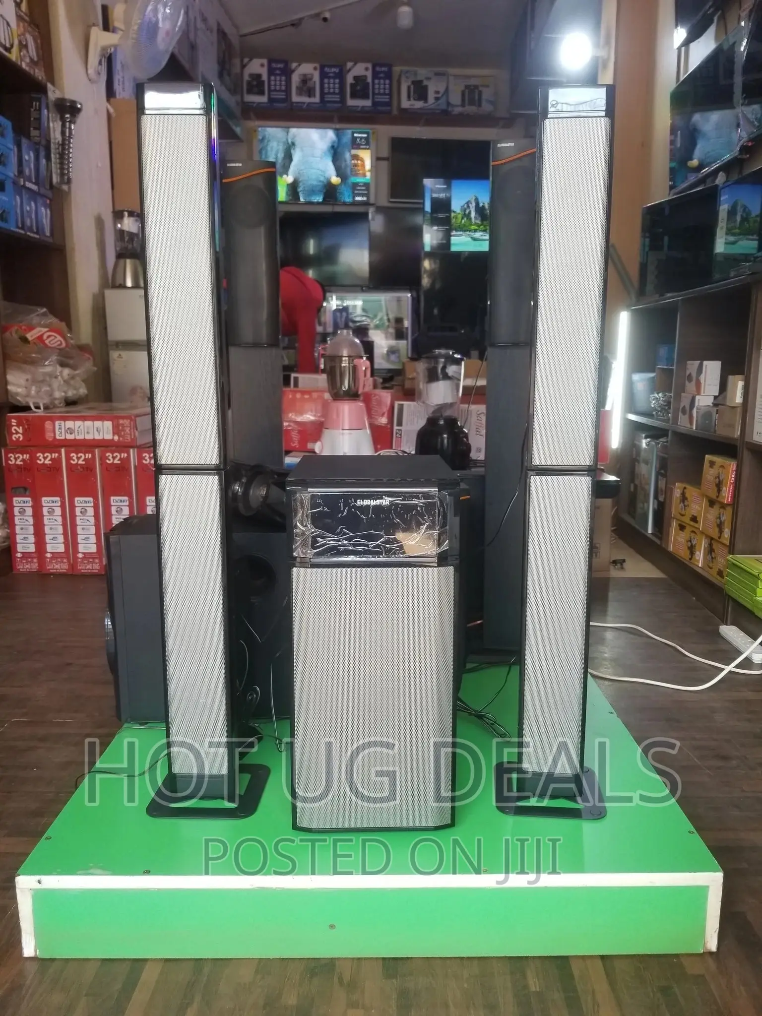 Globalstar Bluetooth GS-2022 4.1 Multispeaker System – Grey
