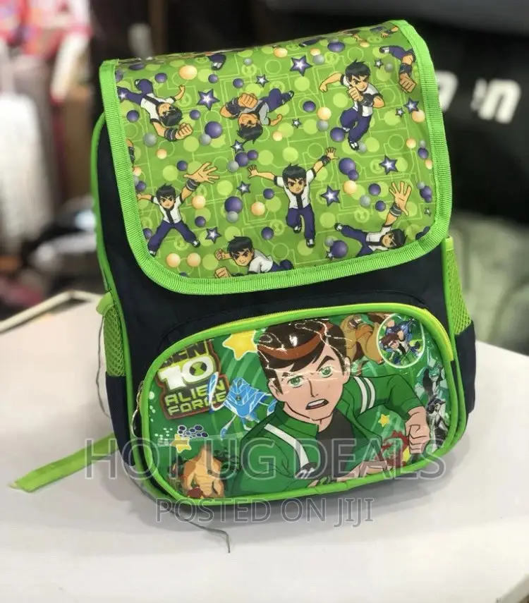 Kids Waterproof School Bag - Picture Print May Vary