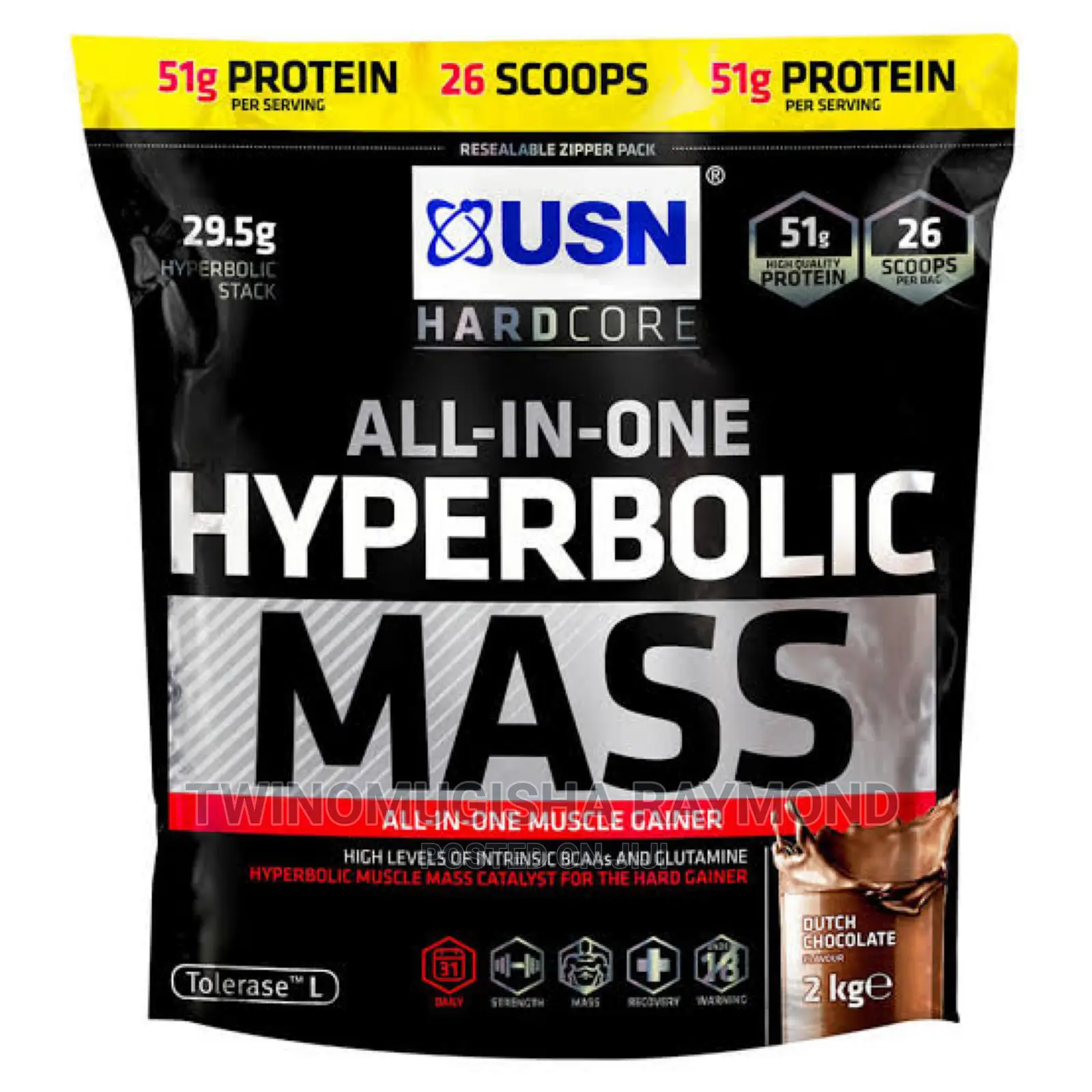 Hyperbolic Mass 2kgs
