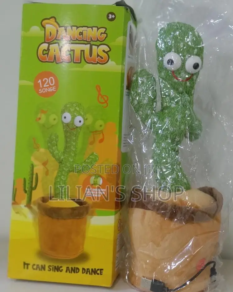 Talking Dancing Cactus Toy
