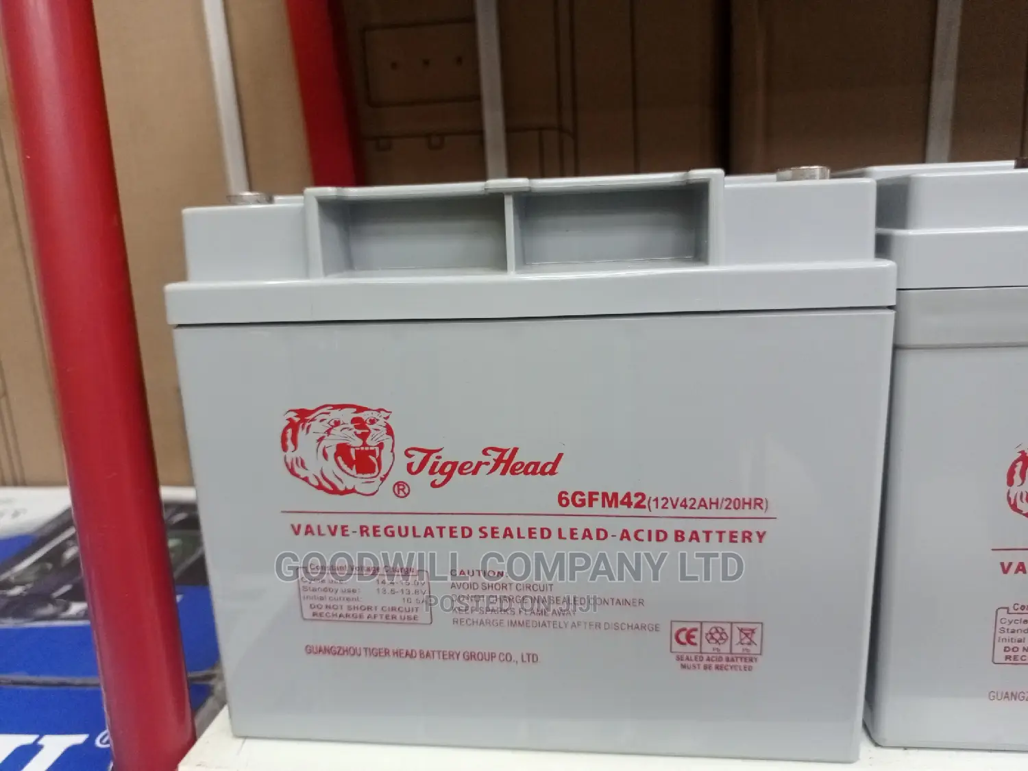 42ah Tiger Head Solar Battery Max