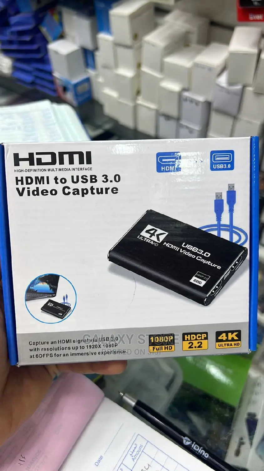  3.0 Video Capture Card Hdmi to Usb for Live Streaming