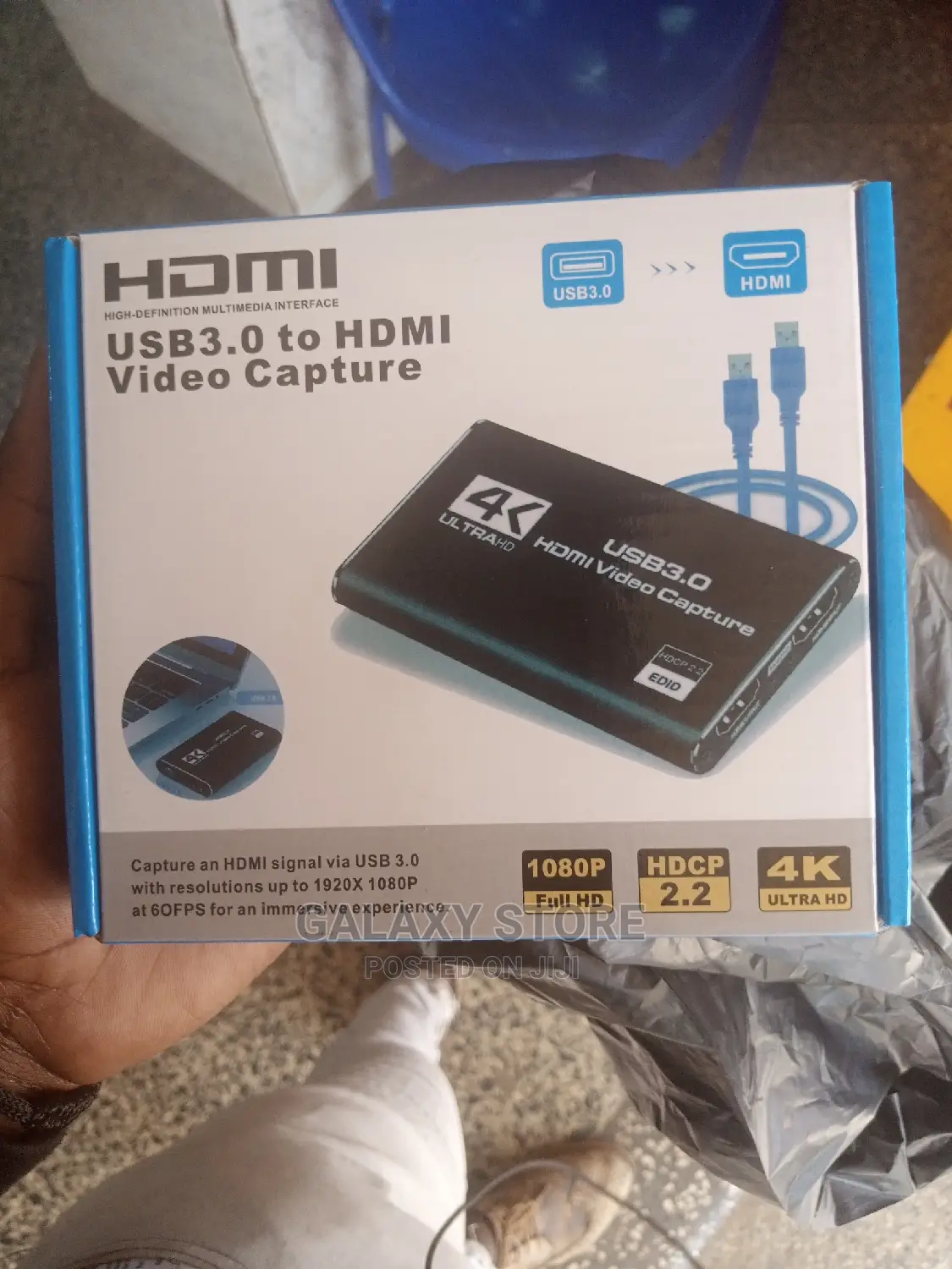  3.0 Video Capture Card Hdmi to Usb for Live Streaming