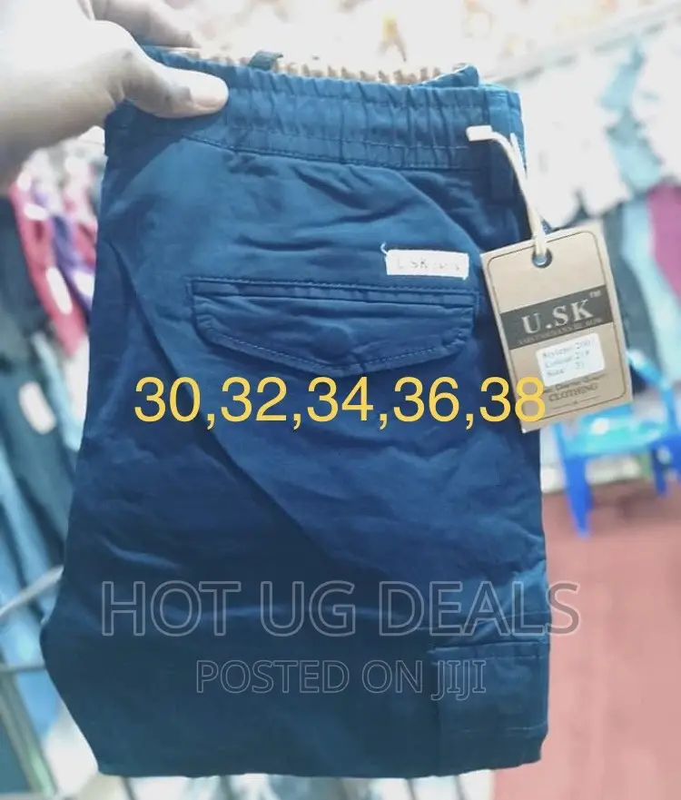 Men’S Khaki Stretcher Pants - Navy Green