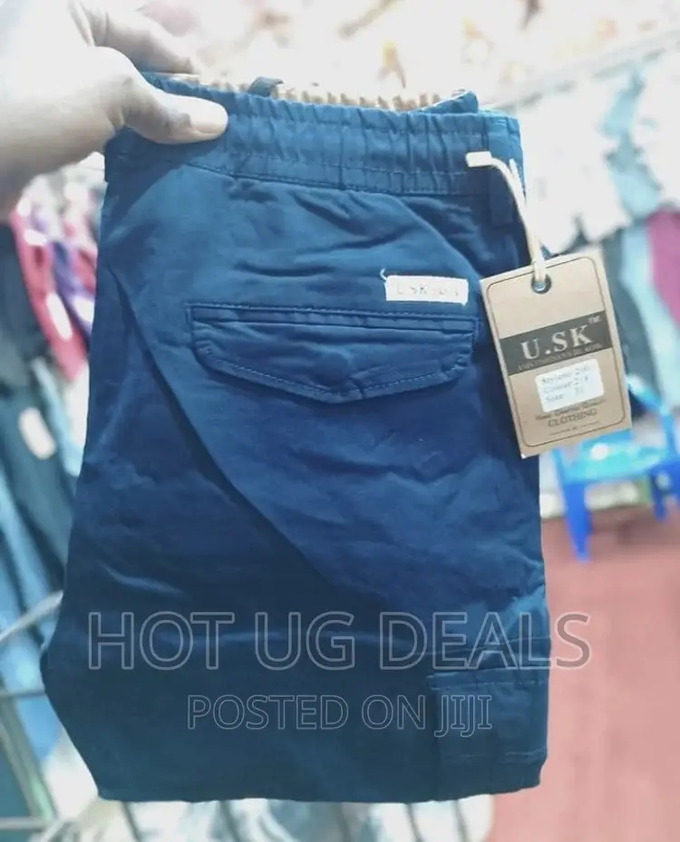 Men’S Khaki Stretcher Pants - Navy Green