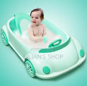 Car Shape Movable Baby Bath Tub