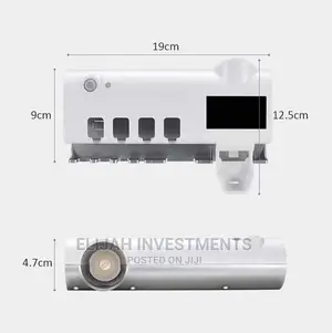 Smart Automatic Toothbrush Holder Toothpaste Dispenser