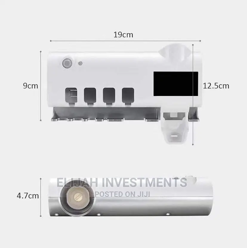 Smart Automatic Toothbrush Holder Toothpaste Dispenser