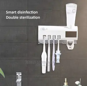 Smart Automatic Toothbrush Holder Toothpaste Dispenser