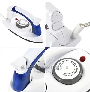 Foldable Travel Steam Flat Iron Box