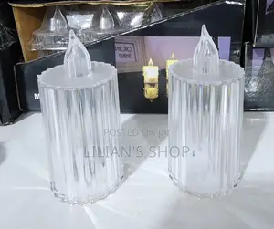 Ipc Simple Plastic LED Flame Less Candle