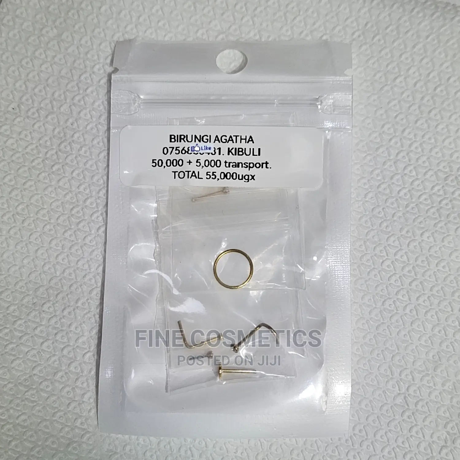 5pcs Nose Pin Pack Quality Nose Stud Nosering Nostril Jewelr